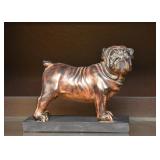 Metal Bulldog Figurine