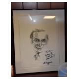 Framed Jack Higgins Artwork