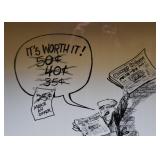 Framed Jack Higgins Artwork