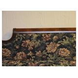 Floral Upholstered Settee