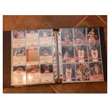 Sportscards Album with Basketball Cards