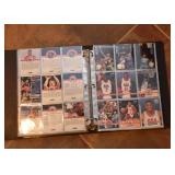 Sportscards Album with Basketball Cards