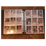 Sportscards Album with Basketball Cards