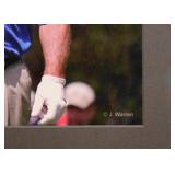 Framed Arnold Palmer Photograph, Autographed