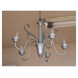 Silver Tone Chandelier