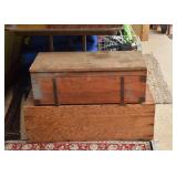 Primitive Wood Tool Boxes