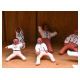 Native American Pottery Figures