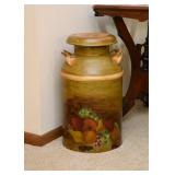 BUY IT NOW! $40 - Painted Milk Can