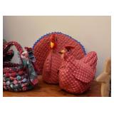 Country Chicken Doorstops