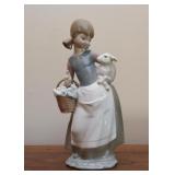 BUY IT NOW! $50 - Lladro (Girl with Lamb)