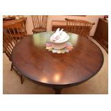 BUY IT NOW! $250 - Contemporary Round Dining Table (approx. 42" Dia x 29.5" H)