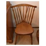 BUY IT NOW! $100 Set of 4 - Vintage Spindle Back Windsor Chairs (4 total -- 2 with arms, 2 without)