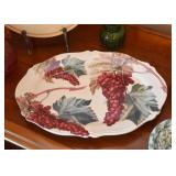 Grapes Serving Platter