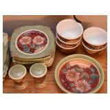 Hand Painted Dinnerware Set