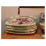Hand Painted Dinnerware Set