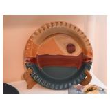 Southwest Sunset Pie Plate