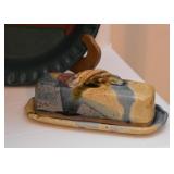 Handmade Pottery Butter Dish