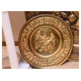 Decorative Brass Platters / Plates