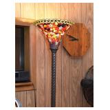 BUY IT NOW! $100 - Tiffany Style Floor Lamp / Torchiere