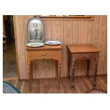 Vintage Sewing Machine Table & Spindle Leg Side Table 