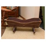 Wooden Doll Cradle