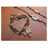 Bracelet with Dragonfly Charm