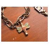 Bracelet with Dragonfly Charm