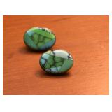 Southwestern Earrings with Sterling Silver & Semi-Precious Stones