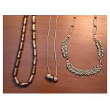Southwestern Jewelry - Sterling Silver Necklaces (some with Turquoise & Semi Precious Stones)