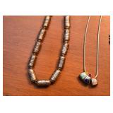 Southwestern Jewelry - Sterling Silver Necklaces (some with Turquoise & Semi Precious Stones)