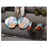 Southwestern Jewelry - Sterling Silver Earrings with Turquoise and/or Semi-Precious Stones