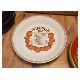 Pumpkin Pie Recipe Baking Dish
