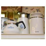 Corningware Coffee Pots, Krups Coffee Canister
