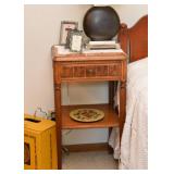 Vintage Side Table with Spindle Legs