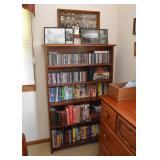 Wood Bookshelf, Vintage Photos, CD