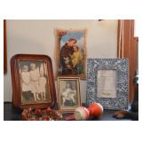 Picture Frames, Old Photos, Religious Items