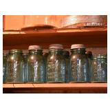 Vintage Blue Ball Jars
