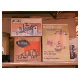 Toaster, Camping Cook Set, Percolator, Coffee Maker