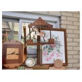 Folk Art Carousel Whirligig