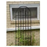 Wrought Iron Garden Trellis
