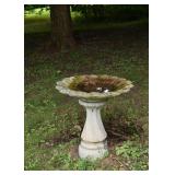 Concrete Birdbath