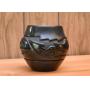 BUY IT NOW! $180 - Black Santa Clara Pottery with Avanyu Design, Signed by Stella Chavarria (5.5" H)