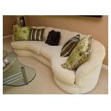 Contemporary Curved Sofa