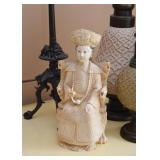 Chinese Emperor & Empress Statues