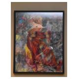 Original Framed Artwork (Painting on Silk)