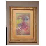 Original Framed Artwork (Painting on Silk)