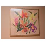 Original Framed Artwork (Painting on Silk)