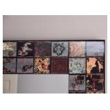 Art Tile Framed Wall Mirror