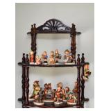 Wall-Mount Display Shelf / Etegere, Hummel Figurines