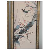 Chinese Scroll Paintings, Framed